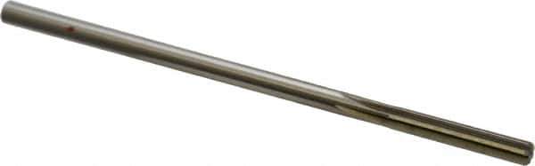 Made in USA - 0.258" High Speed Steel 6 Flute Chucking Reamer - Straight Flute, 1/4" Straight Shank, 1-1/2" Flute Length, 6" OAL - All Tool & Supply