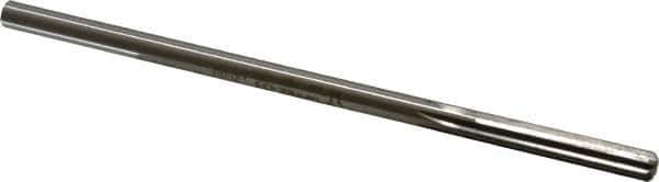 Made in USA - 0.26" High Speed Steel 6 Flute Chucking Reamer - Straight Flute, 1/4" Straight Shank, 1-1/2" Flute Length, 6" OAL - All Tool & Supply