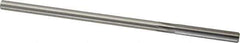 Made in USA - 0.269" High Speed Steel 6 Flute Chucking Reamer - Straight Flute, 1/4" Straight Shank, 1-1/2" Flute Length, 6" OAL - All Tool & Supply