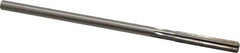 Made in USA - 0.2695" High Speed Steel 6 Flute Chucking Reamer - Straight Flute, 1/4" Straight Shank, 1-1/2" Flute Length, 6" OAL - All Tool & Supply