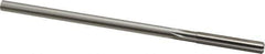 Made in USA - 0.271" High Speed Steel 6 Flute Chucking Reamer - Straight Flute, 1/4" Straight Shank, 1-1/2" Flute Length, 6" OAL - All Tool & Supply