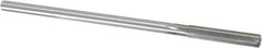 Made in USA - 0.2775" High Speed Steel 6 Flute Chucking Reamer - Straight Flute, 1/4" Straight Shank, 1-1/2" Flute Length, 6" OAL - All Tool & Supply