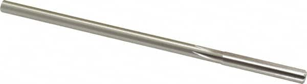 Made in USA - 0.278" High Speed Steel 6 Flute Chucking Reamer - All Tool & Supply