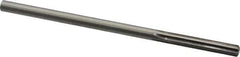 Made in USA - 0.283" High Speed Steel 6 Flute Chucking Reamer - Straight Flute, 1/4" Straight Shank, 1-1/2" Flute Length, 6" OAL - All Tool & Supply