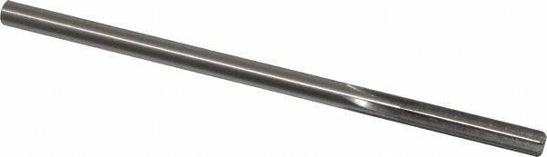 Made in USA - 0.285" High Speed Steel 6 Flute Chucking Reamer - Straight Flute, 1/4" Straight Shank, 1-1/2" Flute Length, 6" OAL - All Tool & Supply