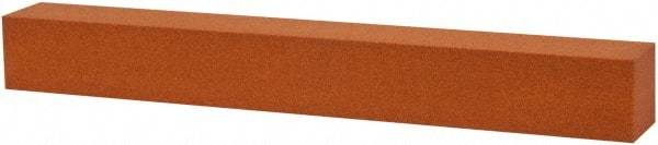 Norton - 6" Long x 3/4" Wide x 3/4" Thick, Aluminum Oxide Sharpening Stone - Square, Fine Grade - All Tool & Supply