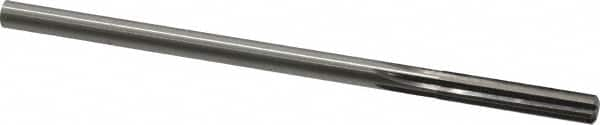 Chucking Reamer: 0.2895″ Dia, 6″ OAL, 1-1/2″ Flute Length, Straight Shank, High Speed Steel 6 Flute, RH