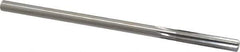 Made in USA - 0.298" High Speed Steel 6 Flute Chucking Reamer - Straight Flute, 0.2792" Straight Shank, 1-1/2" Flute Length, 6" OAL - All Tool & Supply