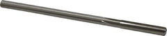 Made in USA - 0.2995" High Speed Steel 6 Flute Chucking Reamer - Straight Flute, 0.2792" Straight Shank, 1-1/2" Flute Length, 6" OAL - All Tool & Supply