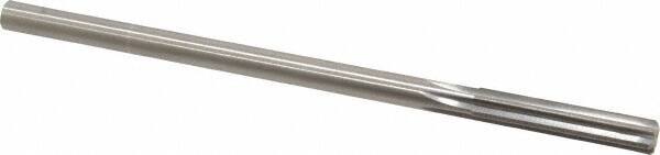 Made in USA - 0.3055" High Speed Steel 6 Flute Chucking Reamer - Straight Flute, 0.2792" Straight Shank, 1-1/2" Flute Length, 6" OAL - All Tool & Supply