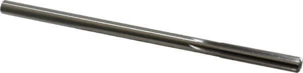 Made in USA - 0.3065" High Speed Steel 6 Flute Chucking Reamer - Straight Flute, 0.2792" Straight Shank, 1-1/2" Flute Length, 6" OAL - All Tool & Supply