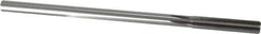 Made in USA - 0.318" High Speed Steel 6 Flute Chucking Reamer - Straight Flute, 0.2792" Straight Shank, 1-1/2" Flute Length, 6" OAL - All Tool & Supply