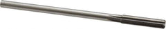 Made in USA - 0.322" High Speed Steel 6 Flute Chucking Reamer - Straight Flute, 0.2792" Straight Shank, 1-1/2" Flute Length, 6" OAL - All Tool & Supply