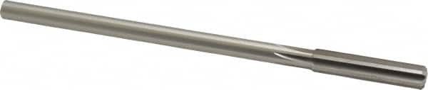 Made in USA - 0.334" High Speed Steel 6 Flute Chucking Reamer - All Tool & Supply