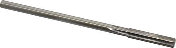 Made in USA - 0.336" High Speed Steel 6 Flute Chucking Reamer - Straight Flute, 0.2792" Straight Shank, 1-1/2" Flute Length, 6" OAL - All Tool & Supply