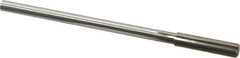 Made in USA - 0.341" High Speed Steel 6 Flute Chucking Reamer - Straight Flute, 0.2792" Straight Shank, 1-1/2" Flute Length, 6" OAL - All Tool & Supply