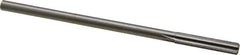 Made in USA - 11/32" High Speed Steel 6 Flute Chucking Reamer - Straight Flute, 0.2792" Straight Shank, 1-1/2" Flute Length, 6" OAL - All Tool & Supply