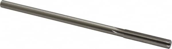 Made in USA - 0.345" High Speed Steel 6 Flute Chucking Reamer - All Tool & Supply