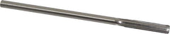 Made in USA - 0.355" High Speed Steel 6 Flute Chucking Reamer - Straight Flute, 0.3105" Straight Shank, 1-3/4" Flute Length, 7" OAL - All Tool & Supply