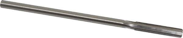 Made in USA - 0.357" High Speed Steel 6 Flute Chucking Reamer - Straight Flute, 0.3105" Straight Shank, 1-3/4" Flute Length, 7" OAL - All Tool & Supply