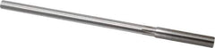 Made in USA - 0.367" High Speed Steel 6 Flute Chucking Reamer - Straight Flute, 0.3105" Straight Shank, 1-3/4" Flute Length, 7" OAL - All Tool & Supply