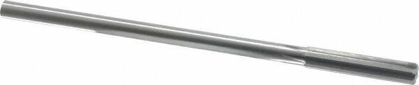 Made in USA - 0.383" High Speed Steel 6 Flute Chucking Reamer - Straight Flute, 0.3105" Straight Shank, 1-3/4" Flute Length, 7" OAL - All Tool & Supply