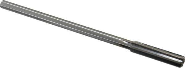 Made in USA - 0.402" High Speed Steel 6 Flute Chucking Reamer - Straight Flute, 0.3105" Straight Shank, 1-3/4" Flute Length, 7" OAL - All Tool & Supply