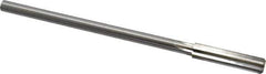 Made in USA - 0.405" High Speed Steel 6 Flute Chucking Reamer - Straight Flute, 0.3105" Straight Shank, 1-3/4" Flute Length, 7" OAL - All Tool & Supply