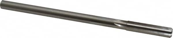 Made in USA - 0.419" High Speed Steel 6 Flute Chucking Reamer - All Tool & Supply