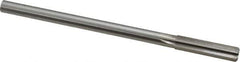 Made in USA - 0.425" High Speed Steel 6 Flute Chucking Reamer - Straight Flute, 0.373" Straight Shank, 1-3/4" Flute Length, 7" OAL - All Tool & Supply