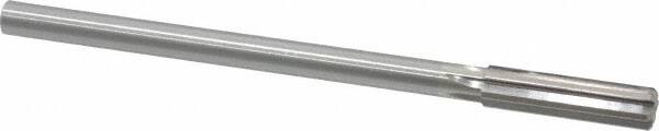 Made in USA - 0.444" High Speed Steel 6 Flute Chucking Reamer - All Tool & Supply