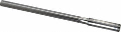 Made in USA - 0.451" High Speed Steel 6 Flute Chucking Reamer - Straight Flute, 0.373" Straight Shank, 1-3/4" Flute Length, 7" OAL - All Tool & Supply