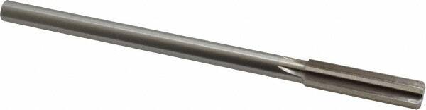 Made in USA - 0.456" High Speed Steel 6 Flute Chucking Reamer - All Tool & Supply