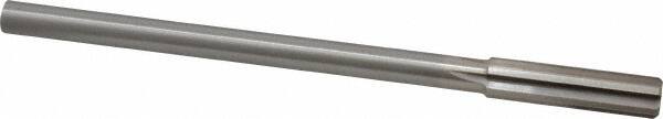 Made in USA - 0.457" High Speed Steel 6 Flute Chucking Reamer - All Tool & Supply