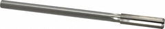 Made in USA - 0.459" High Speed Steel 6 Flute Chucking Reamer - Straight Flute, 0.373" Straight Shank, 1-3/4" Flute Length, 7" OAL - All Tool & Supply