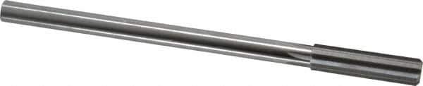 Made in USA - 0.461" High Speed Steel 6 Flute Chucking Reamer - Straight Flute, 0.373" Straight Shank, 1-3/4" Flute Length, 7" OAL - All Tool & Supply