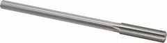 Made in USA - 0.462" High Speed Steel 6 Flute Chucking Reamer - Straight Flute, 0.373" Straight Shank, 1-3/4" Flute Length, 7" OAL - All Tool & Supply