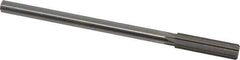 Made in USA - 0.464" High Speed Steel 6 Flute Chucking Reamer - Straight Flute, 0.373" Straight Shank, 1-3/4" Flute Length, 7" OAL - All Tool & Supply