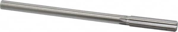 Made in USA - 0.493" High Speed Steel 6 Flute Chucking Reamer - All Tool & Supply