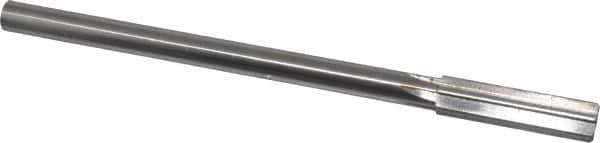 Made in USA - 0.53" High Speed Steel Chucking Reamer - Straight Flute, Straight Shank - All Tool & Supply