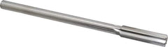 Made in USA - 0.548" High Speed Steel Chucking Reamer - Straight Flute, Straight Shank - All Tool & Supply