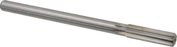 Made in USA - 0.642" High Speed Steel Chucking Reamer - Straight Flute, Straight Shank - All Tool & Supply