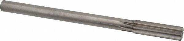 Made in USA - 0.655" High Speed Steel Chucking Reamer - Straight Flute, Straight Shank - All Tool & Supply