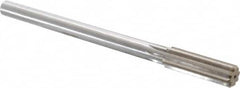 Made in USA - 0.668" High Speed Steel Chucking Reamer - All Tool & Supply