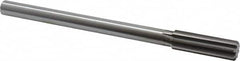 Made in USA - 0.69" High Speed Steel 8 Flute Chucking Reamer - All Tool & Supply