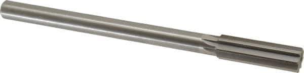 Made in USA - 0.702" High Speed Steel Chucking Reamer - Straight Flute, Straight Shank - All Tool & Supply