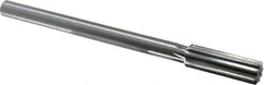 Made in USA - 0.72" High Speed Steel Chucking Reamer - Straight Flute, Straight Shank - All Tool & Supply