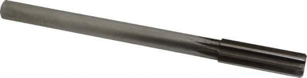 Made in USA - 0.764" High Speed Steel Chucking Reamer - Straight Flute, Straight Shank - All Tool & Supply