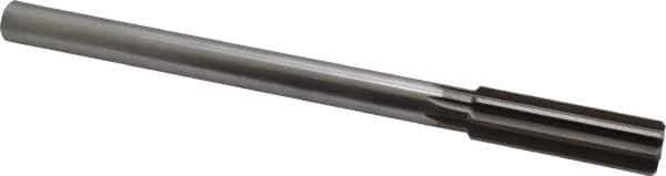 Made in USA - 0.798" High Speed Steel Chucking Reamer - Straight Flute, Straight Shank - All Tool & Supply