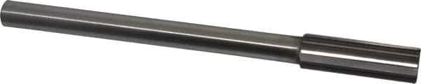 Made in USA - 0.829" High Speed Steel Chucking Reamer - Straight Flute, Straight Shank - All Tool & Supply